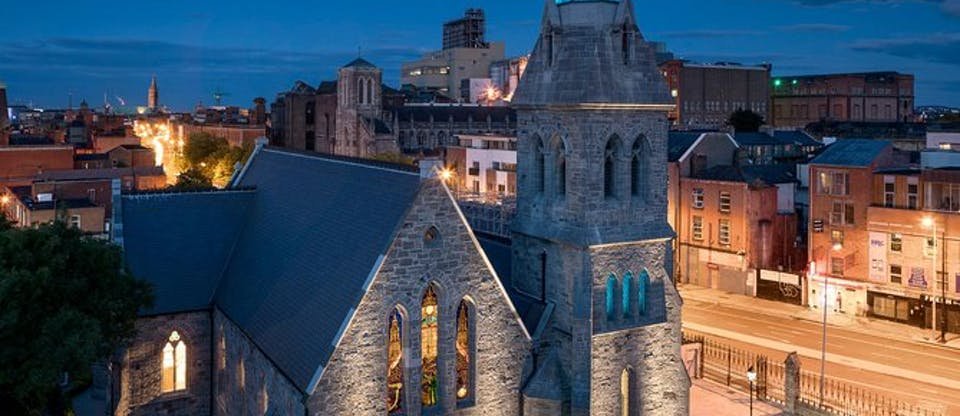 pearse lyons distillery at night